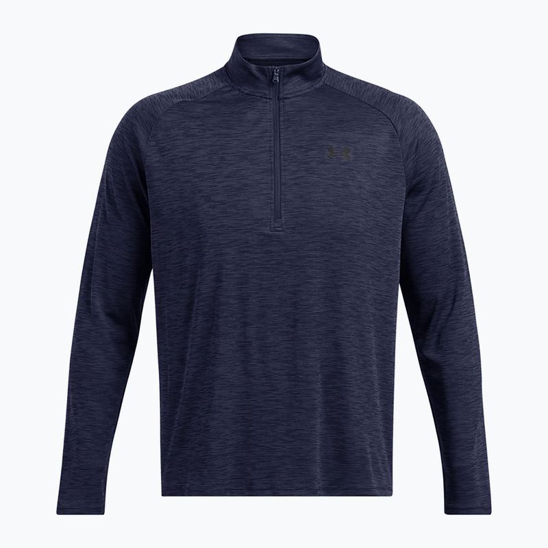 Bluza męska Under Armour Tech Textured 1/2 Zip midnight navy/black