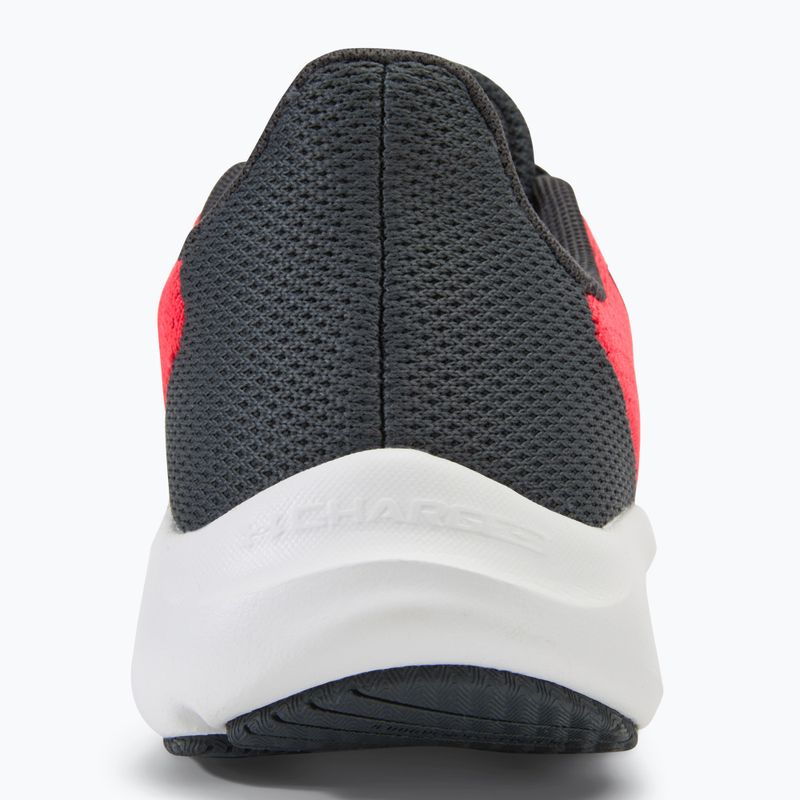 Buty do biegania damskie Under Armour Charged Pursuit 3 Big Logo racer red/anthracite/white 6