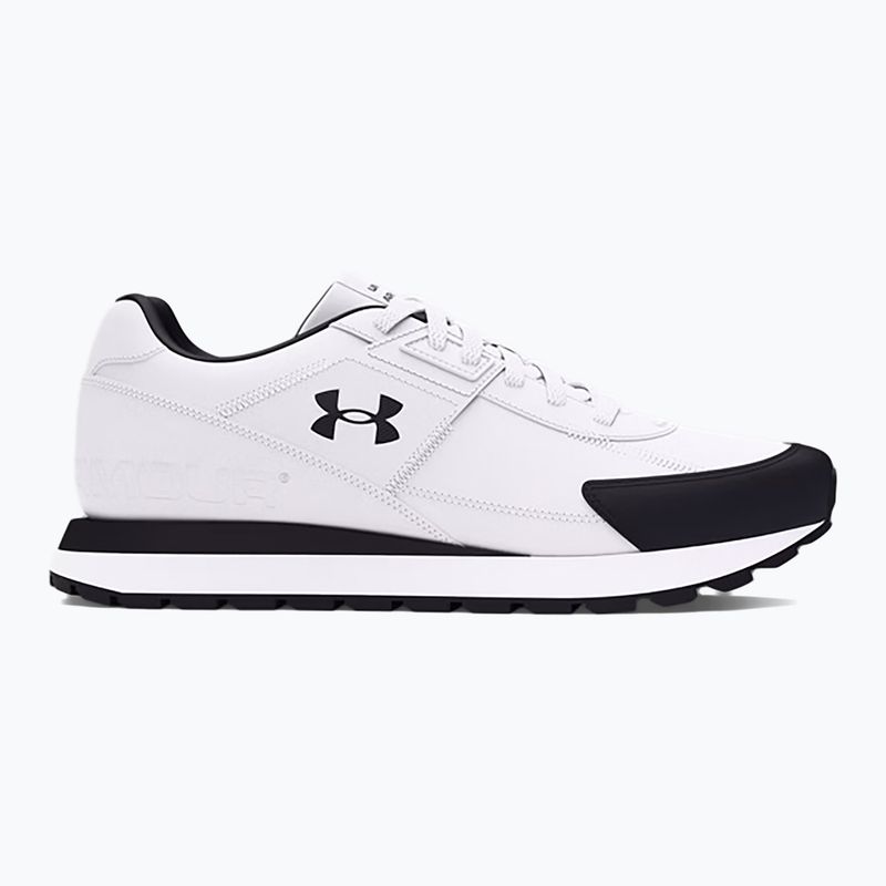 Buty treningowe męskie Under Armour Essential Runner white/black/black 8
