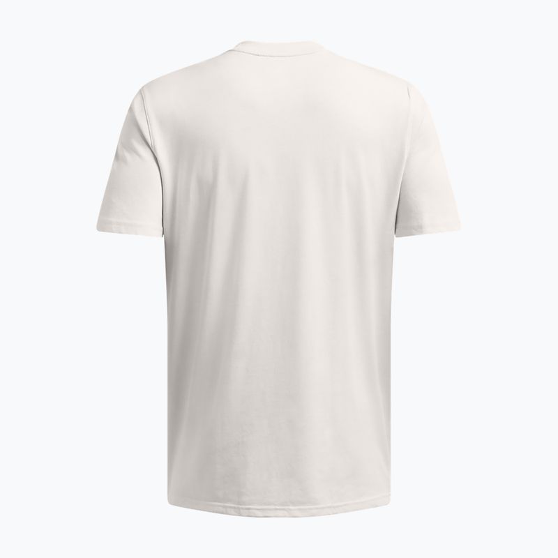 Koszulka męska Under Armour Curry Hvyweight Trend white clay/black 4