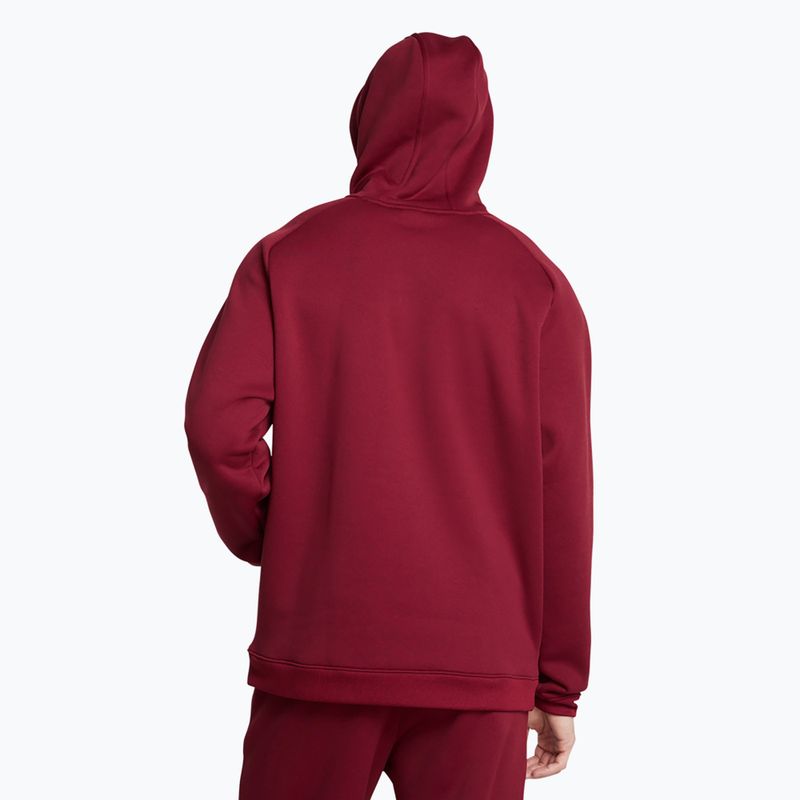Bluza męska Under Armour Fleece Pro Kangra HD cardinal/black 2