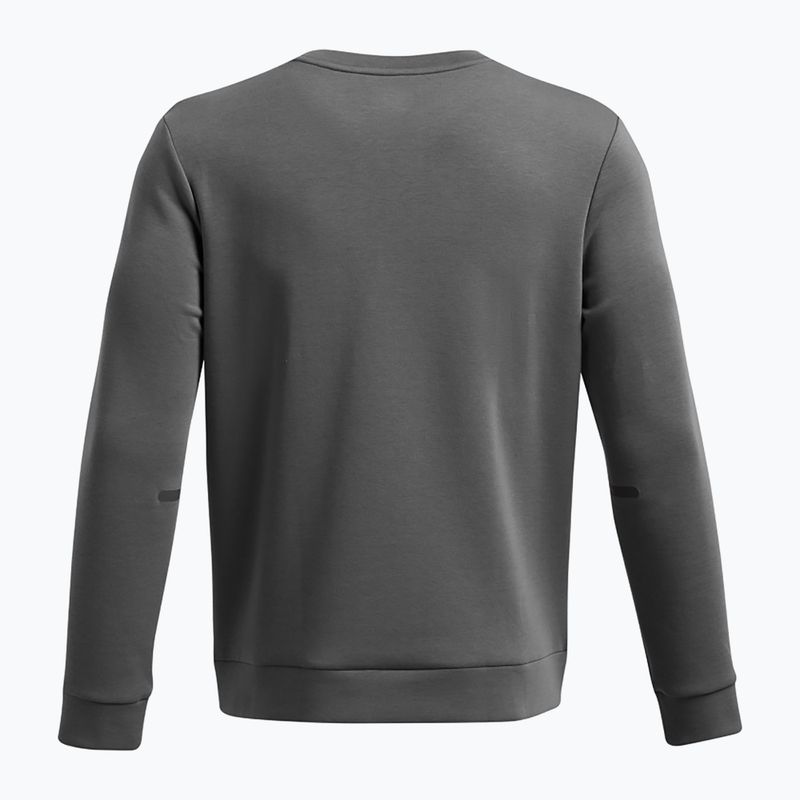 Bluza męska Under Armour Unstoppable Fleece Crew castlerock/black 2