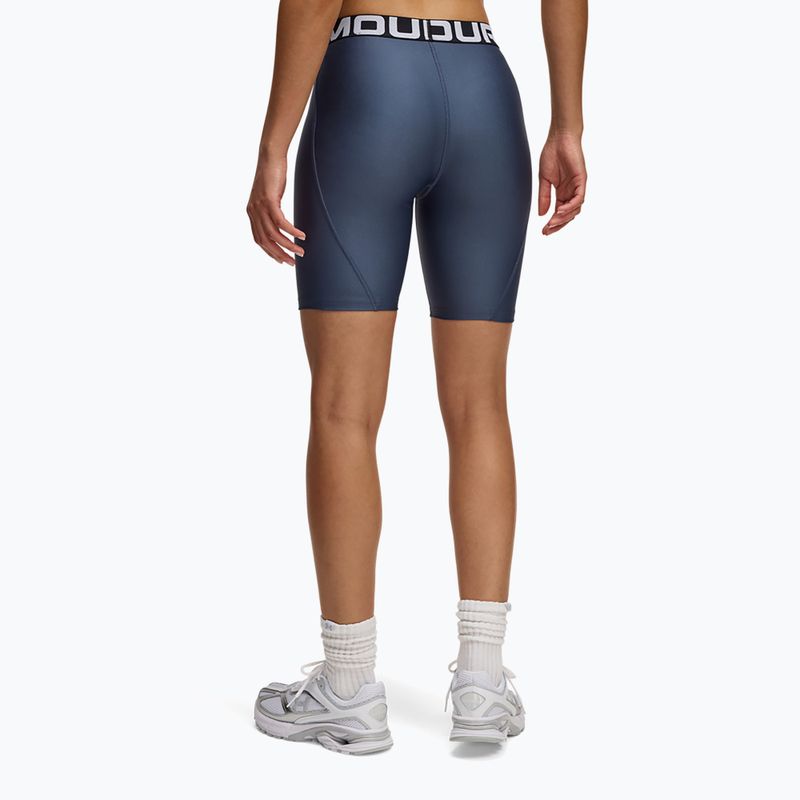 Spodenki damskie Under Armour HG Authentics 8in downpour gray/white 3
