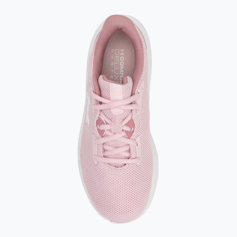 Buty do biegania damskie Under Armour Charged Pursuit 4 prime pink/pink elixir/white 5