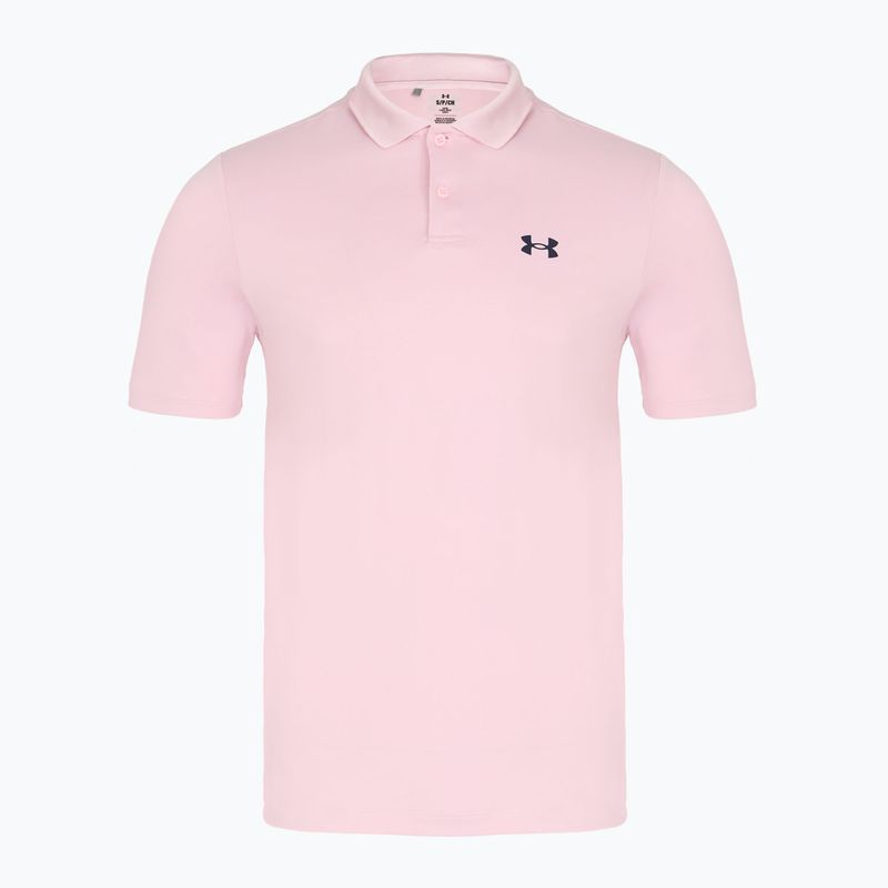 Koszulka polo męska Under Armour Matchplay Polo prime pink/midnight navy