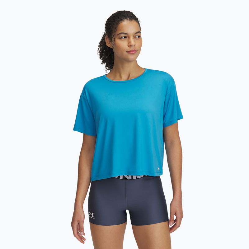 Koszulka treningowa damska Under Armour Motion ether blue/white