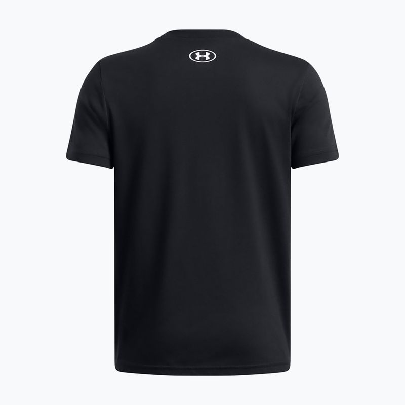 Koszulka dziecięca Under Armour Sportstyle Left Chest black 2