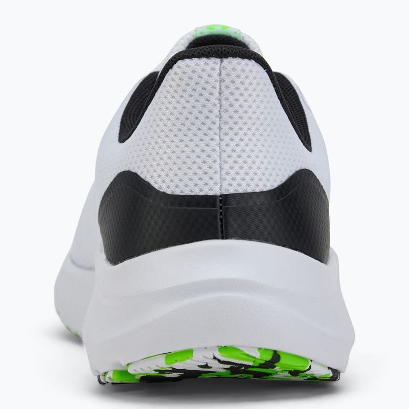 Buty do biegania męskie Under Armour Charged Pursuit 4 white/black/hyper green 6