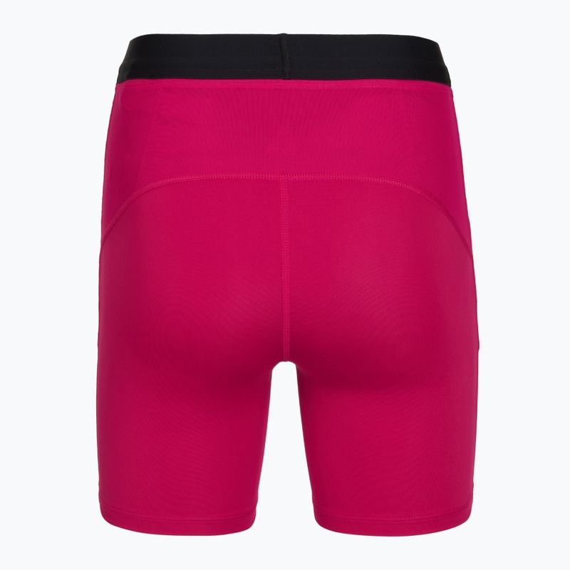 Spodenki damskie Under Armour Trail Run Fitted shaded fuchsia/black 2