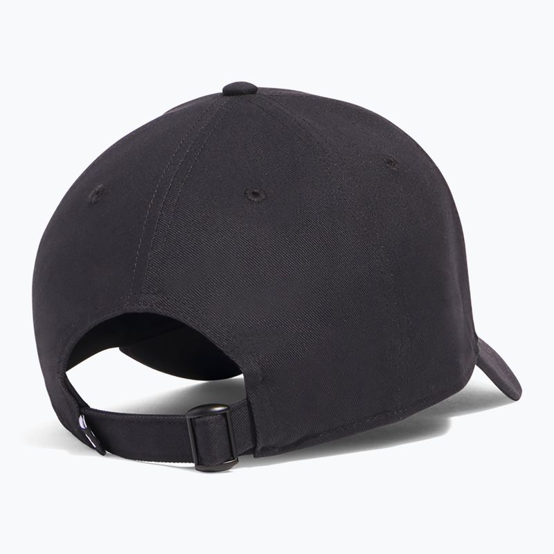 Czapka z daszkiem męska Under Armour Sportstyle Metal Adjustable black/silver 2