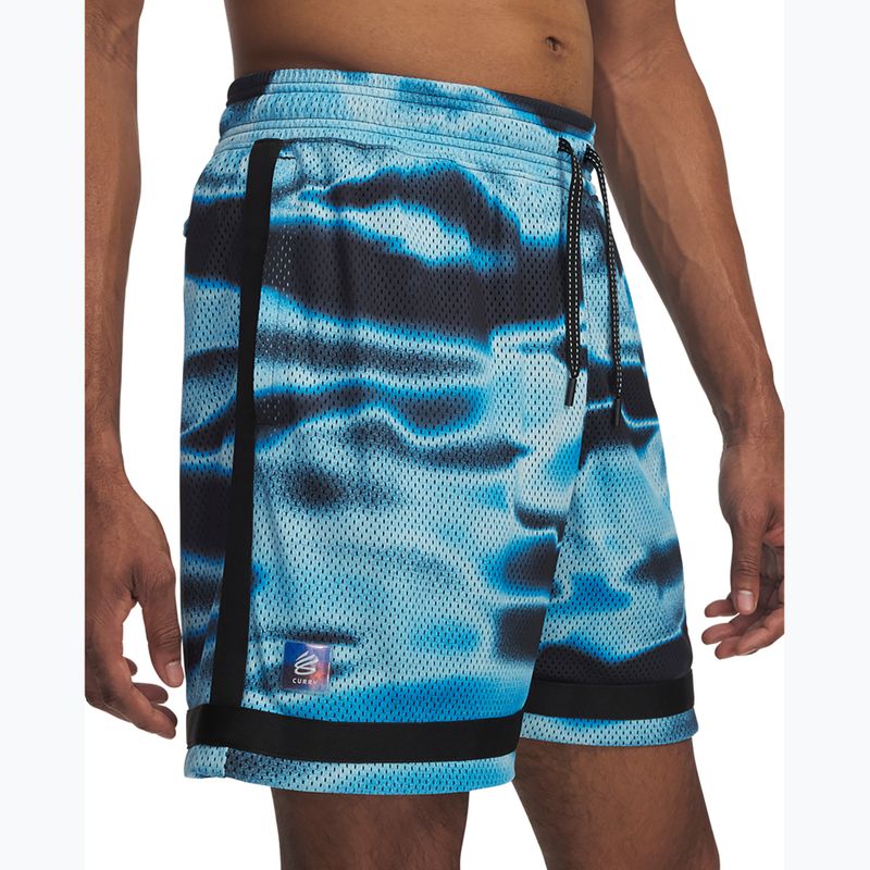 Spodenki koszykarskie męskie Under Armour Curry Statement II midnight navy / stream 4