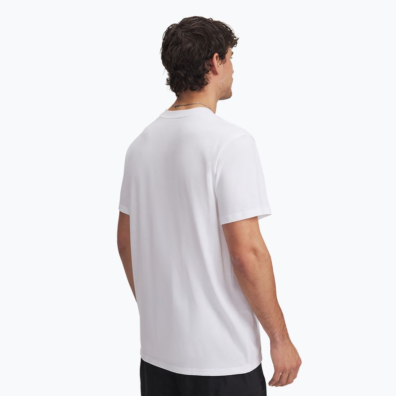 Koszulka męska Under Armour Curry Hvyweight Logo white/black 2
