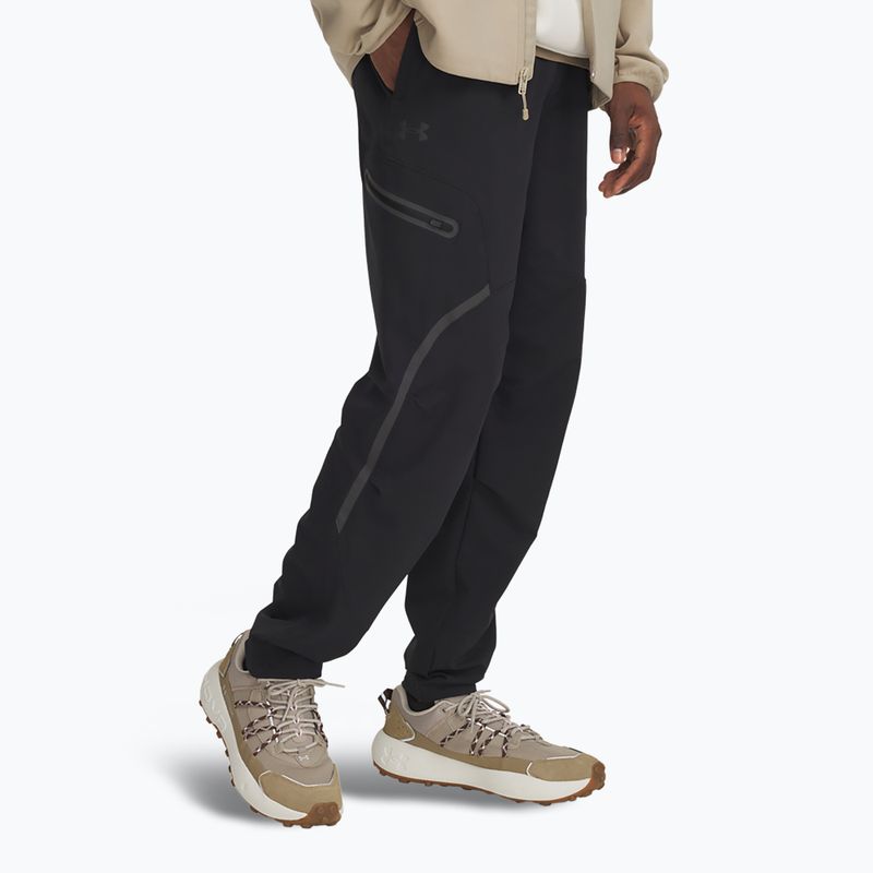 Spodnie męskie Under Armour Unstoppable Cargo black/black