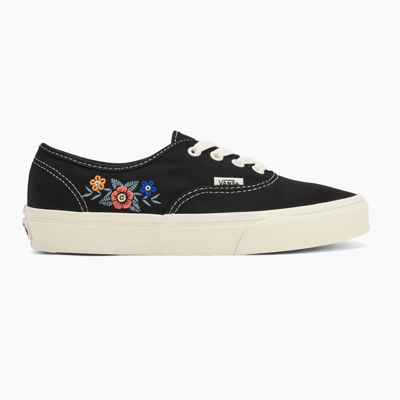 Buty damskie Vans Authentic black floral 2