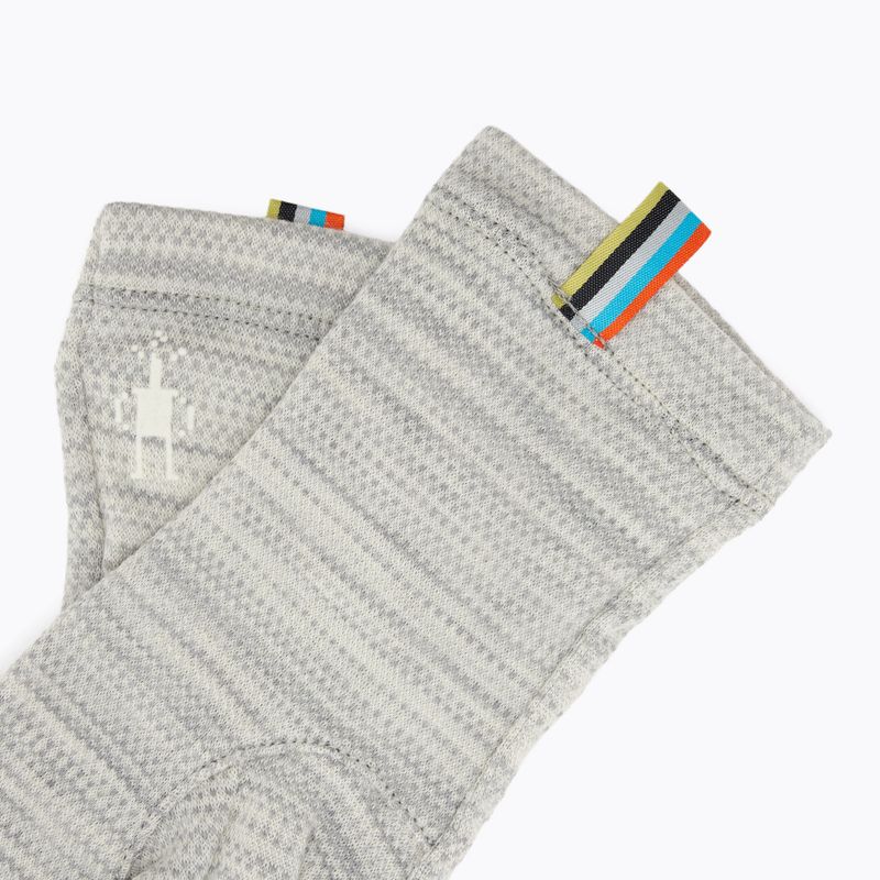 Rękawiczki trekkingowe Smartwool Thermal Merino light gray color shift 5