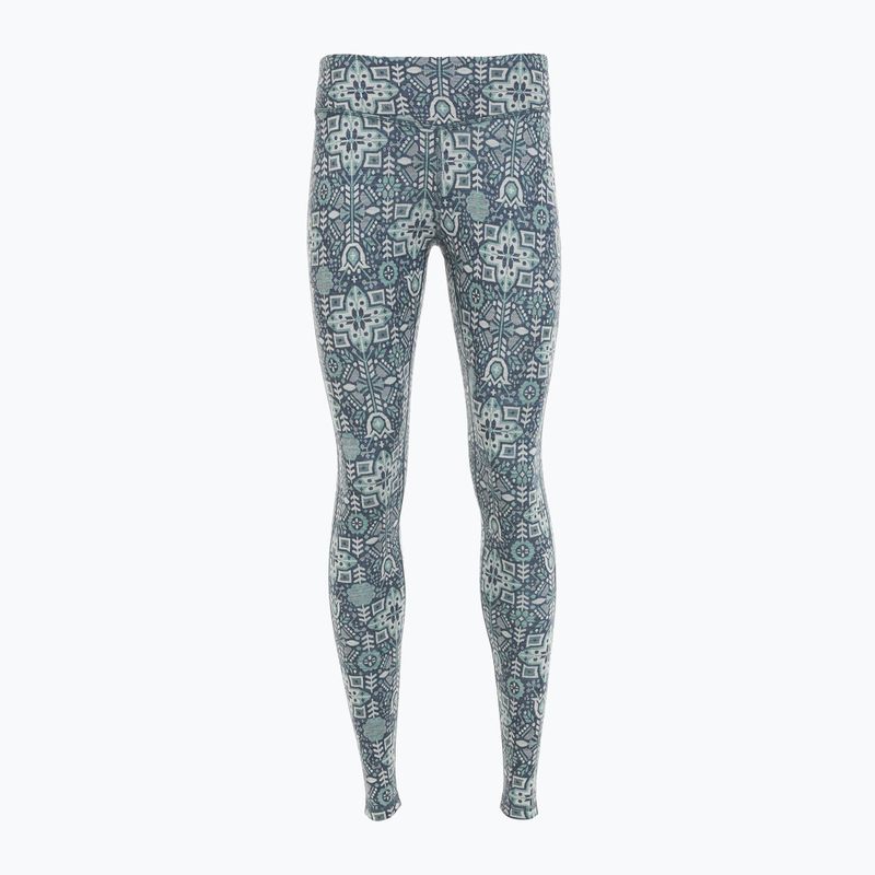 Spodnie termoaktywne damskie Smartwool Merino 250 Baselayer Bottom Boxed nightfall deco floral