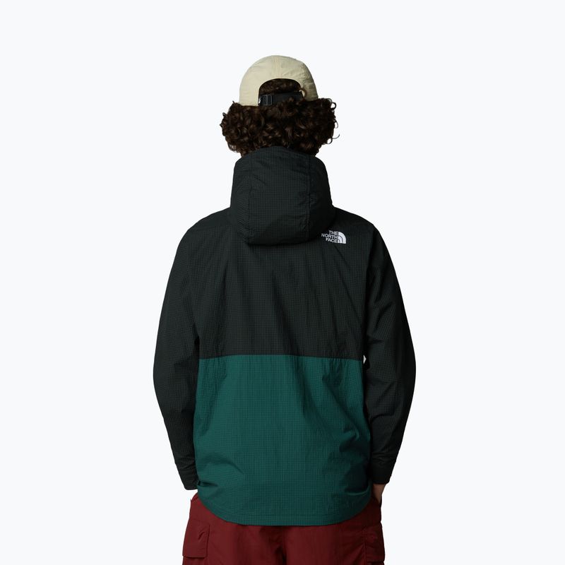 Kurtka przeciwwiatrowa męska The North Face Ersa Wind Anorak deep nori/tnf black 3