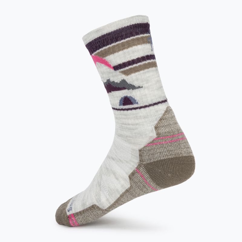Skarpety damskie Smartwool Hike Light Cushion New Pattern Crew ash 2