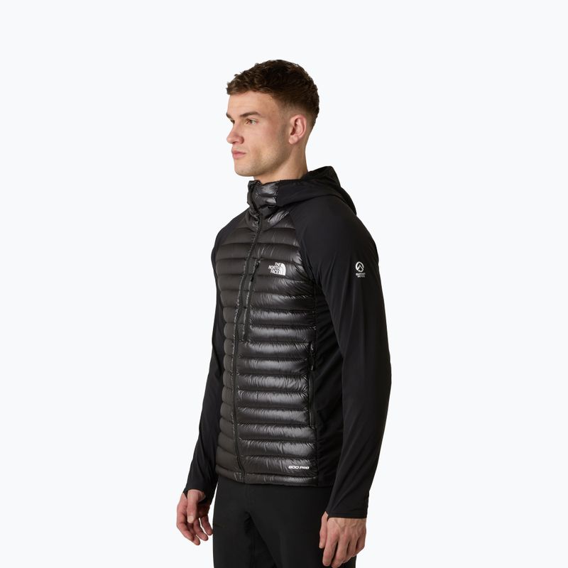 Kurtka hybrydowa męska The North Face Summit Breithorn Lt Hybrid Hoodie black 4