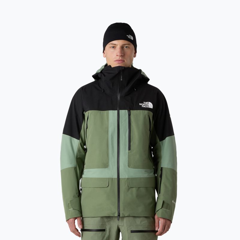 Kurtka narciarska męska The North Face Summit Verbier GTX Tnf black/slate moss/bark mist