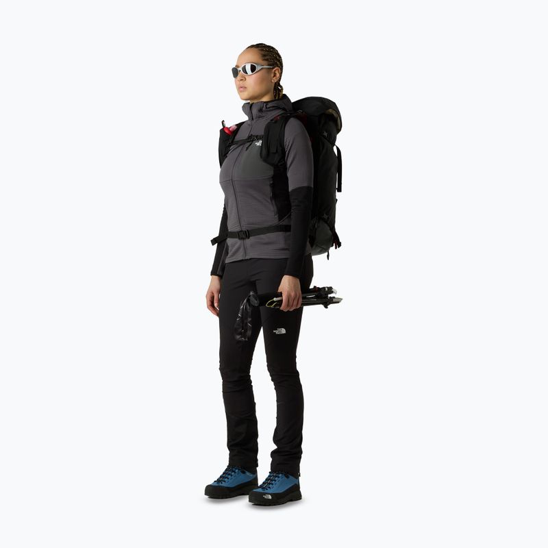 Bluza damska The North Face Polartec Powergrid Stormgap Hoodie anthracite grey/bla 7