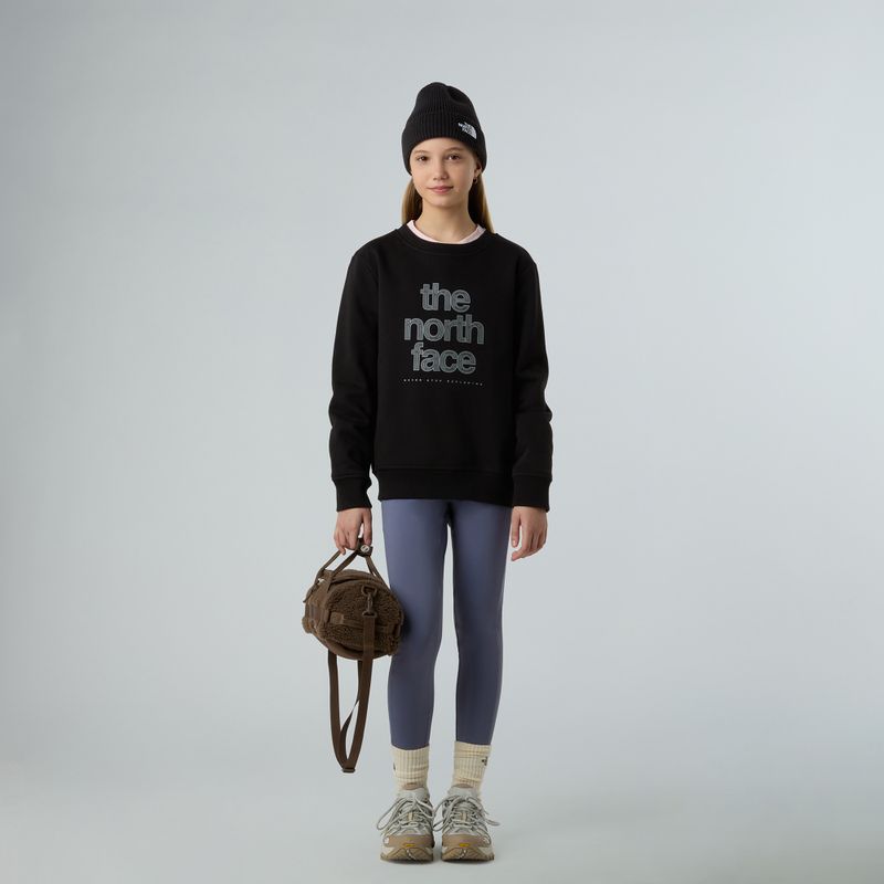 Bluza damska The North Face Reflective Logo Relaxed Crew black 2