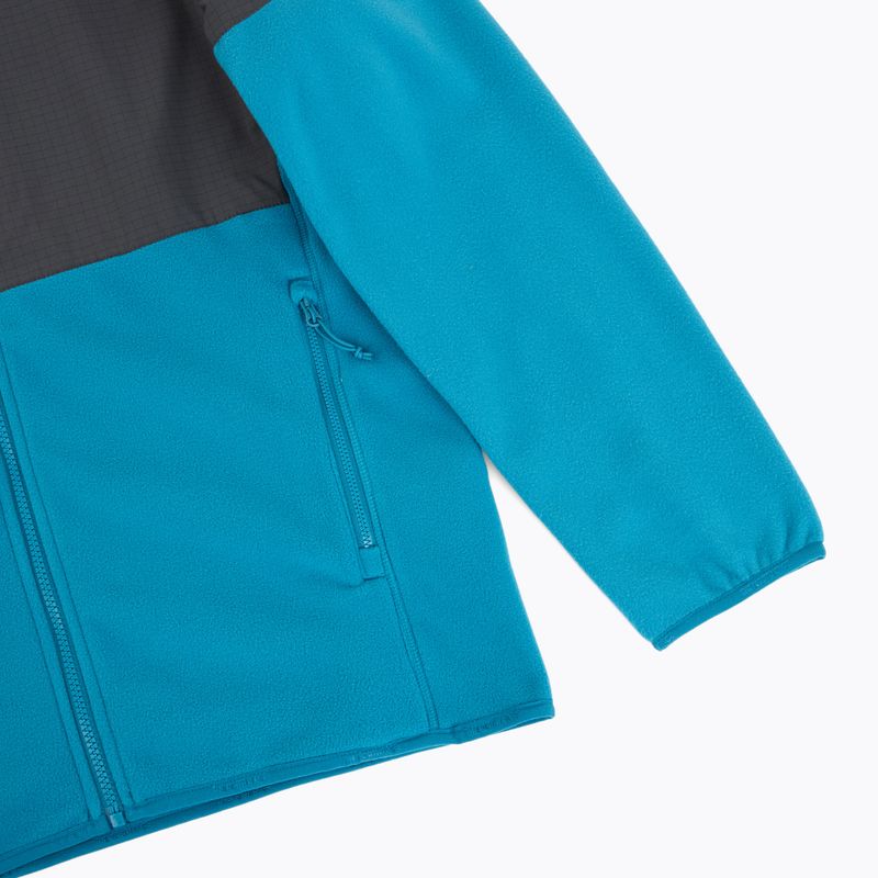 Bluza męska The North Face Glacier Heavyweight Full Zip HD dusk blue/asphalt grey 4