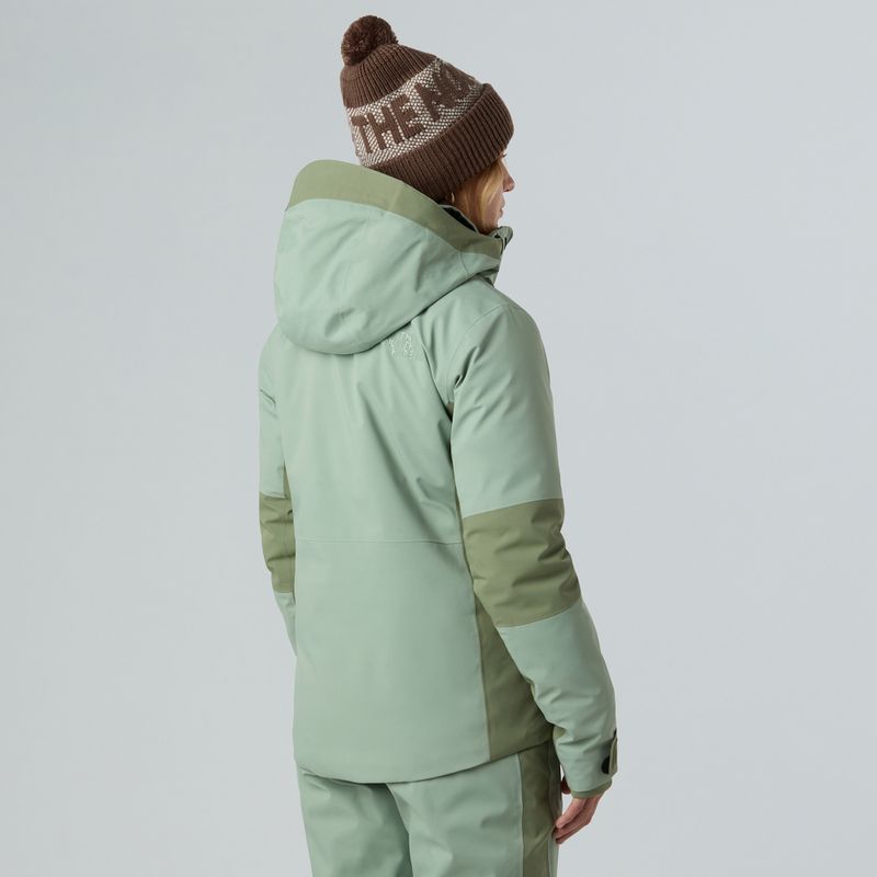 Kurtka narciarska damska The North Face Lenado slate moss/bark mist 3