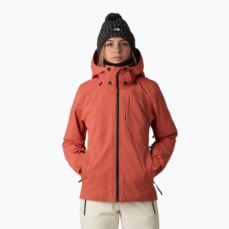 Kurtka narciarska damska The North Face Lenado mars dust