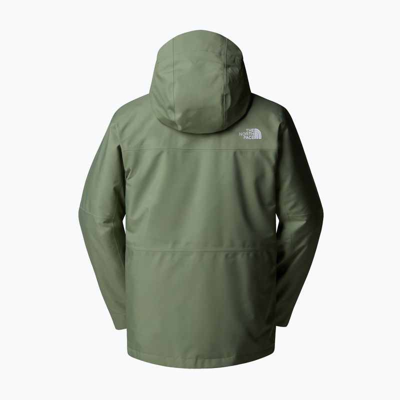 Kurtka snowboardowa męska The North Face Fourbarrel Triclimate bark mist/black 7