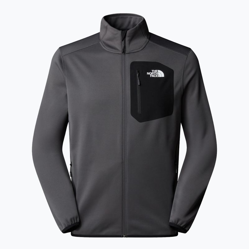Bluza męska The North Face Crest Fz anthracite grey/black 4