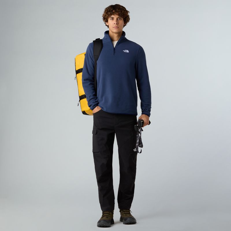 Bluza polarowa męska The North Face Glacier Fleece 1/4 Zip summit navy 2