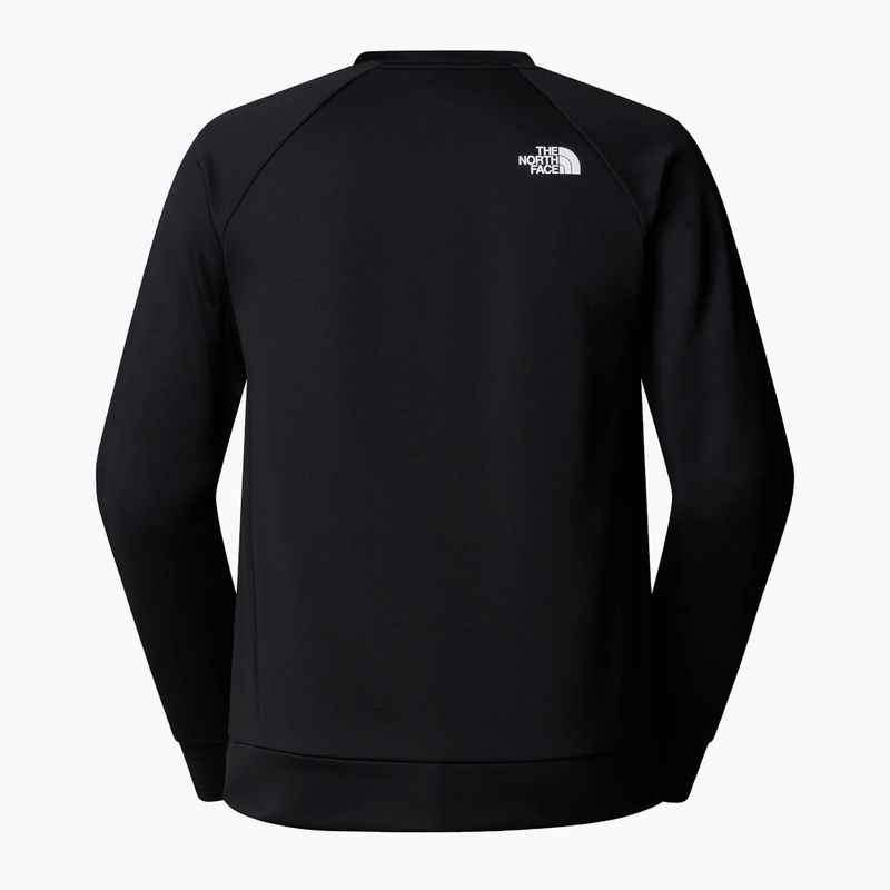 Bluza męska The North Fce Reaxion 2.0 Crew black heather 2