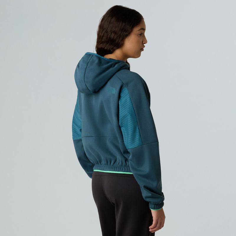 Bluza damska The North Face Mountain Athletics Fleece Full Zip deep cypress/space 3