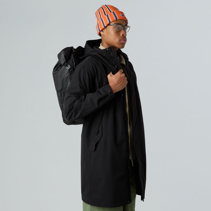 Plecak miejski męski The North Face Base Camp Voyager Rolltop 25 l black/asphalt grey 7