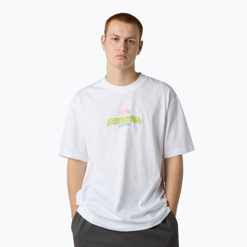 Koszulka męska The North Face Expedition Celebration Oversized white
