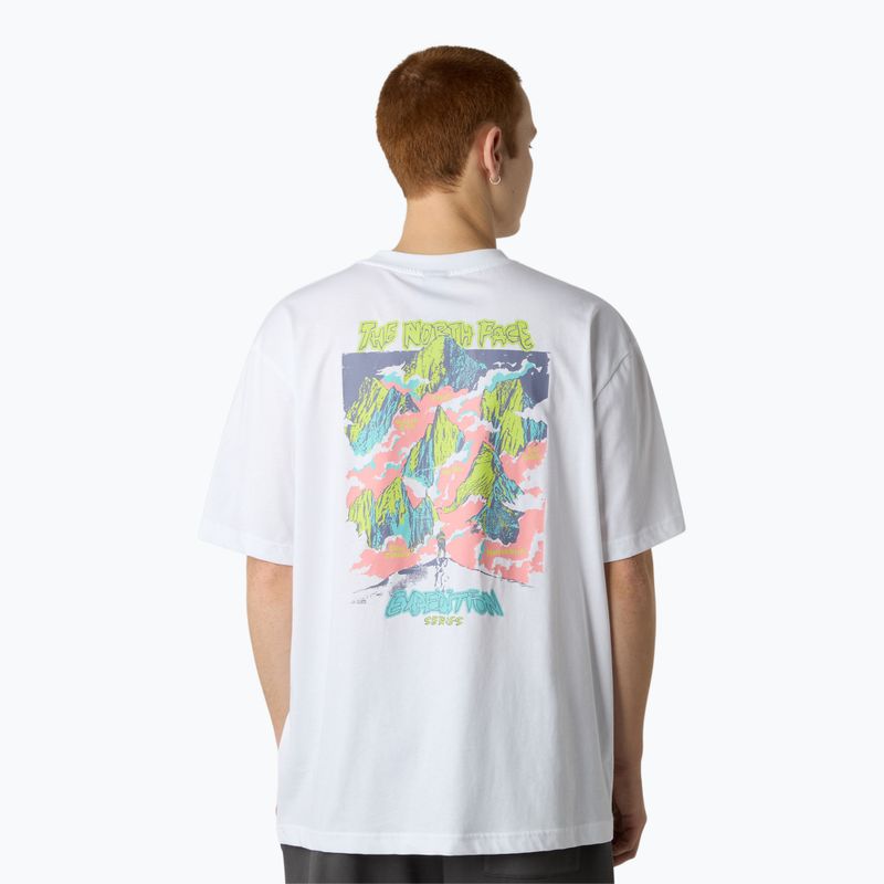 Koszulka męska The North Face Expedition Celebration Oversized white 2
