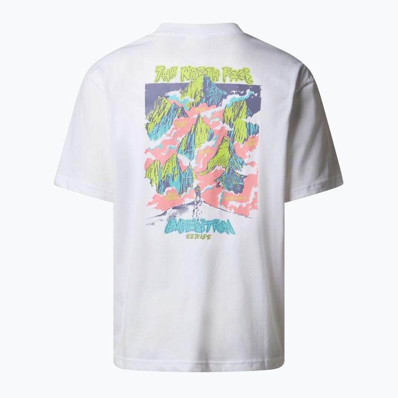 Koszulka męska The North Face Expedition Celebration Oversized white 5