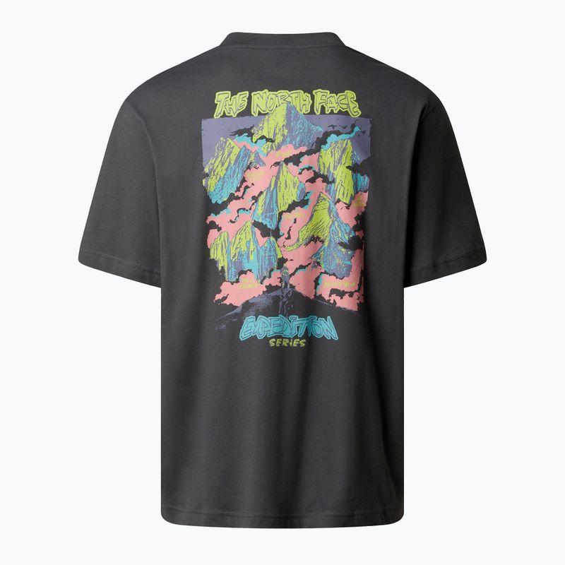 Koszulka męska The North Face Expedition Celebration Oversized anthracite grey 5