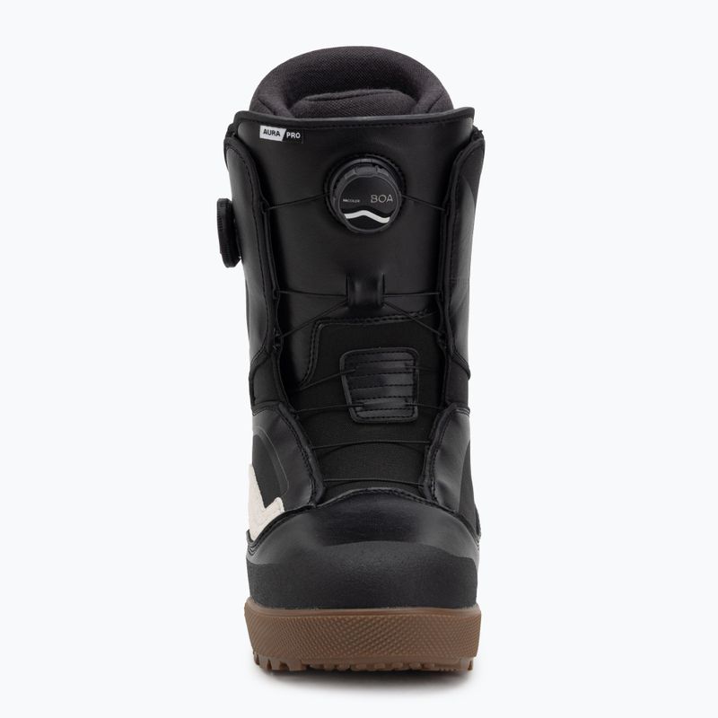 Buty snowboardowe męskie Vans Aura Pro black/white 3