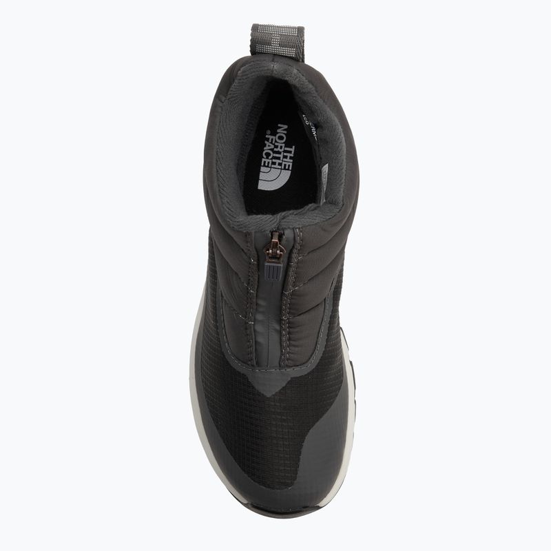 Śniegowce damskie The North Face Thermoball Progressive Zip II Wp anthracite grey/white ash 5