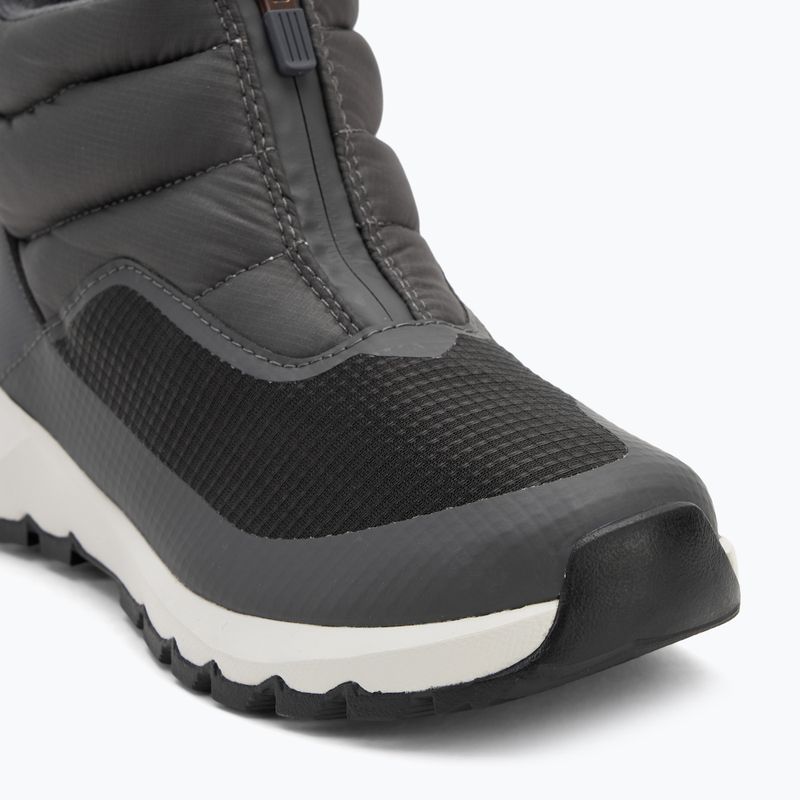 Śniegowce damskie The North Face Thermoball Progressive Zip II Wp anthracite grey/white ash 7