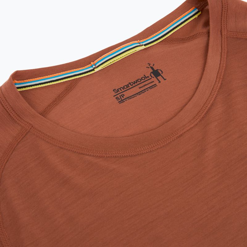 Koszulka termoaktywna męska Smartwool Merino Sport 120 burnt sienna 3