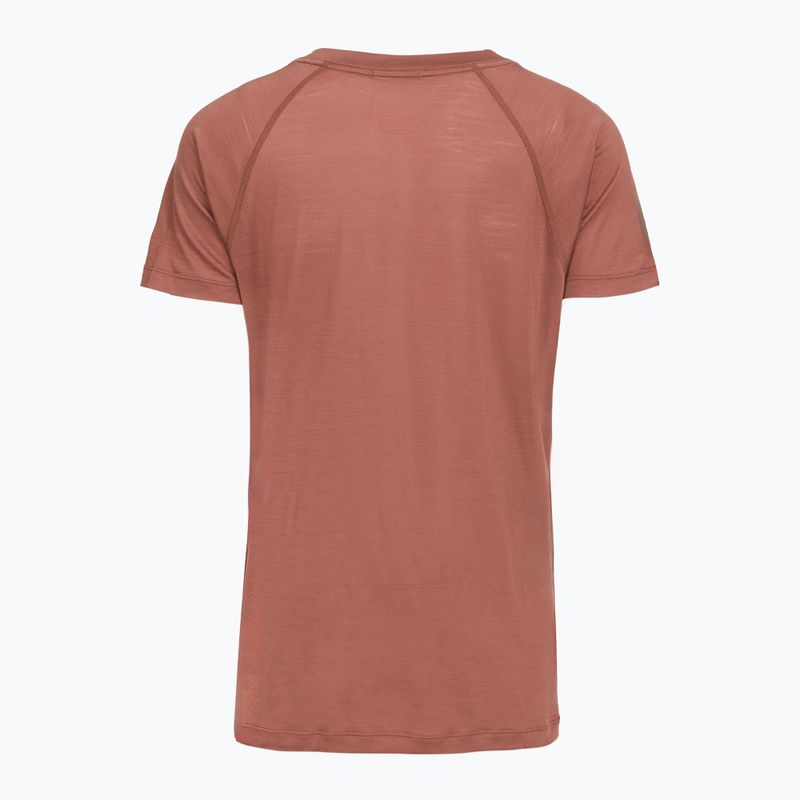 Koszulka termoaktywna damska Smartwool Active Ultralite mocha 3