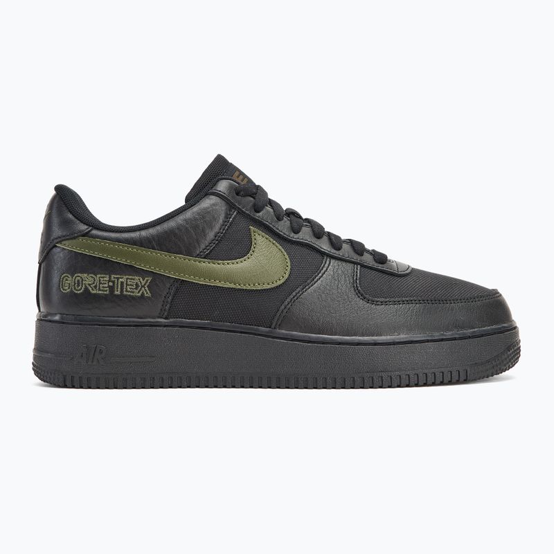 Buty męskie Nike Air Force 1 Low Gore-Tex black/cargo khaki 2