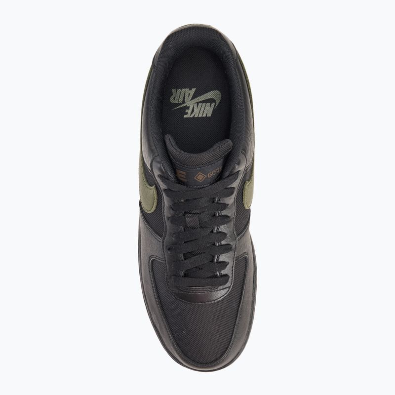 Buty męskie Nike Air Force 1 Low Gore-Tex black/cargo khaki 5