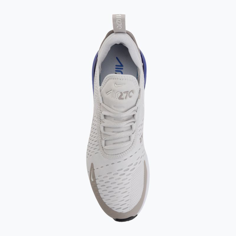 Buty męskie Nike Air Max 270 vast grey/college grey/summit white 5