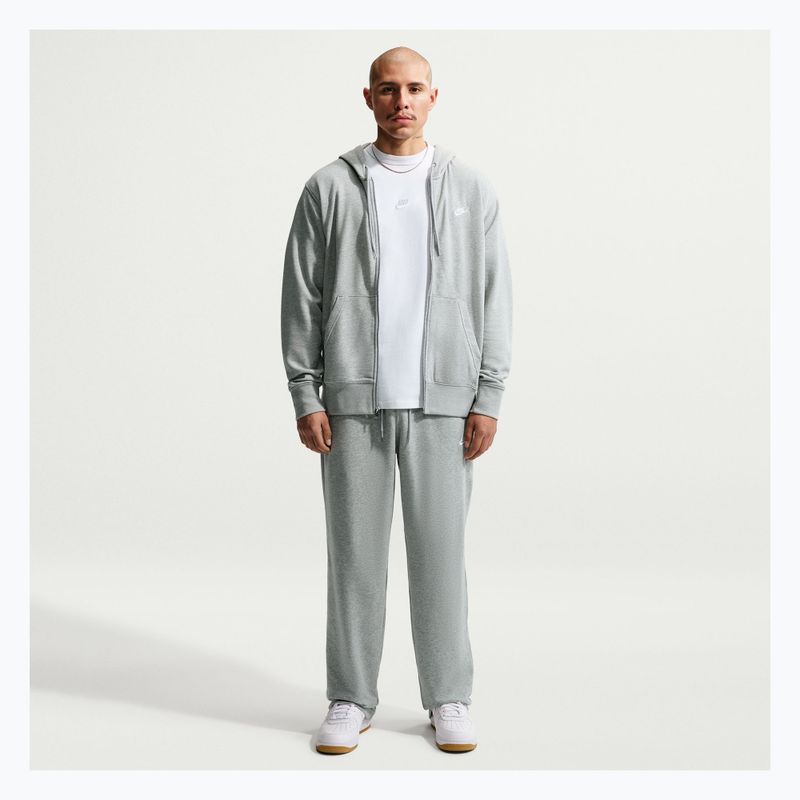 Spodnie męskie Nike Club dark grey heather/light smoke grey/white 2