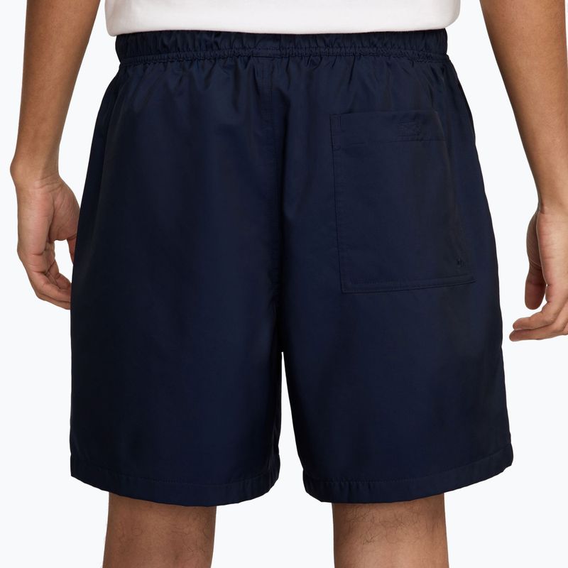 Spodenki męskie Nike Club Woven Flow obsidian/white 3
