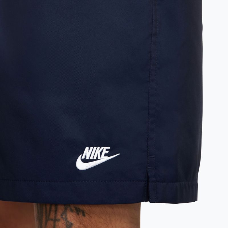 Spodenki męskie Nike Club Woven Flow obsidian/white 7
